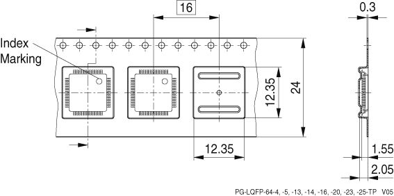 PG-LQFP-64-4,-5,-13,-14,-16,-20,-23,-25-TP