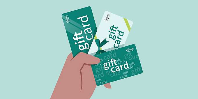 Infineon’s secured EMV prepaid tag solutions for open loop gift cards by enabling a simple tap-and-pay approach