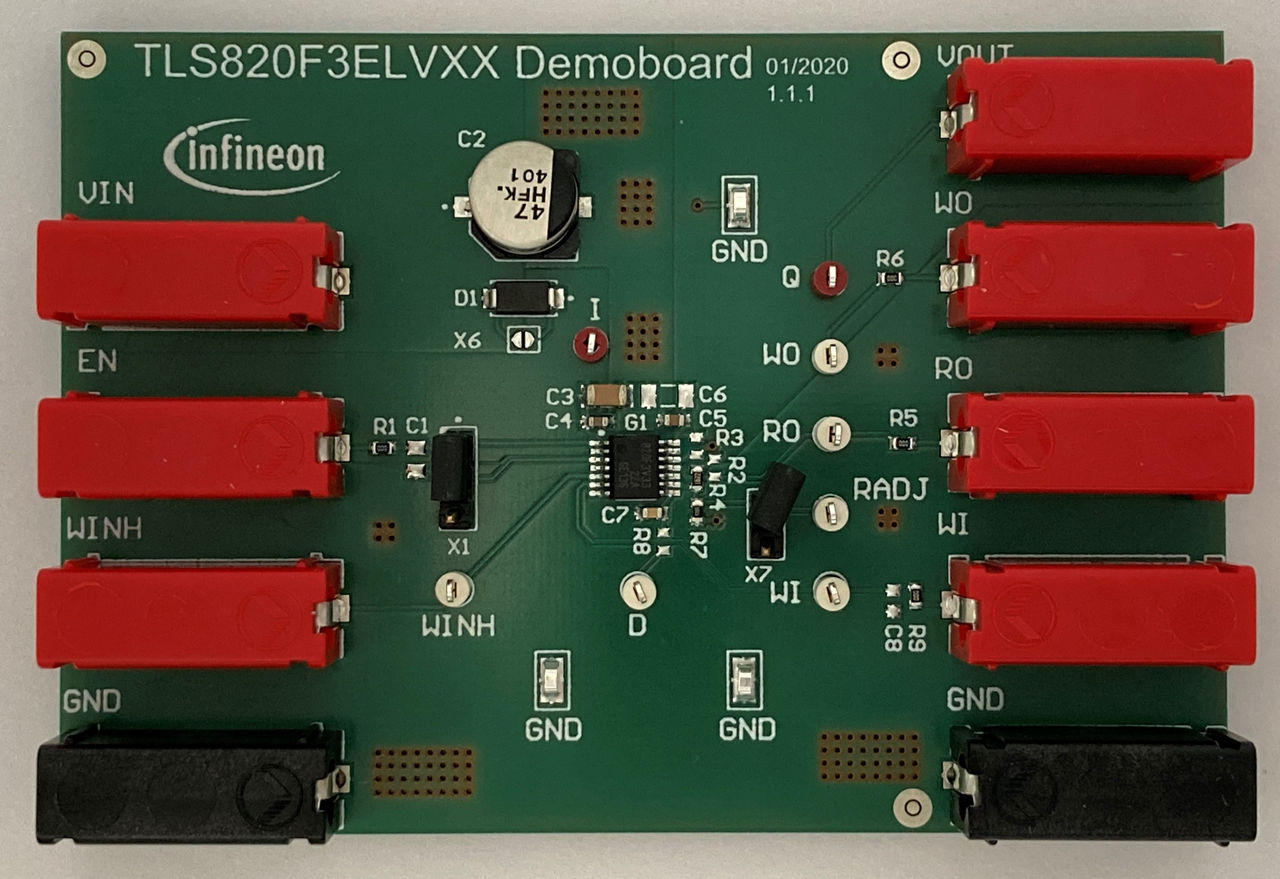 TLS820F3EL V50 BOARD