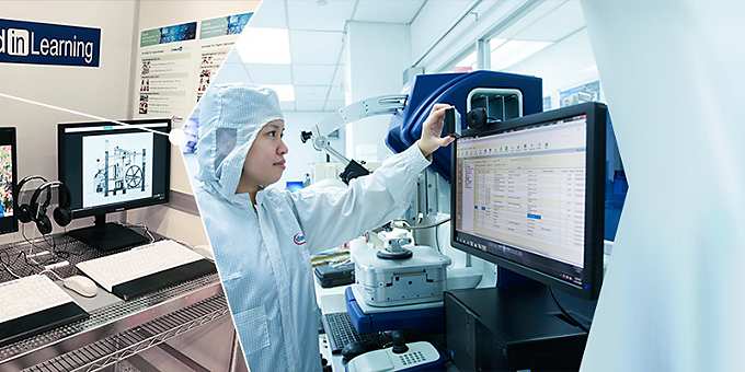 Digital learning at our production sites