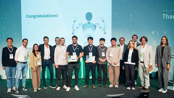 Photo 1: Winners of the Infineon Startup Challenge 2026