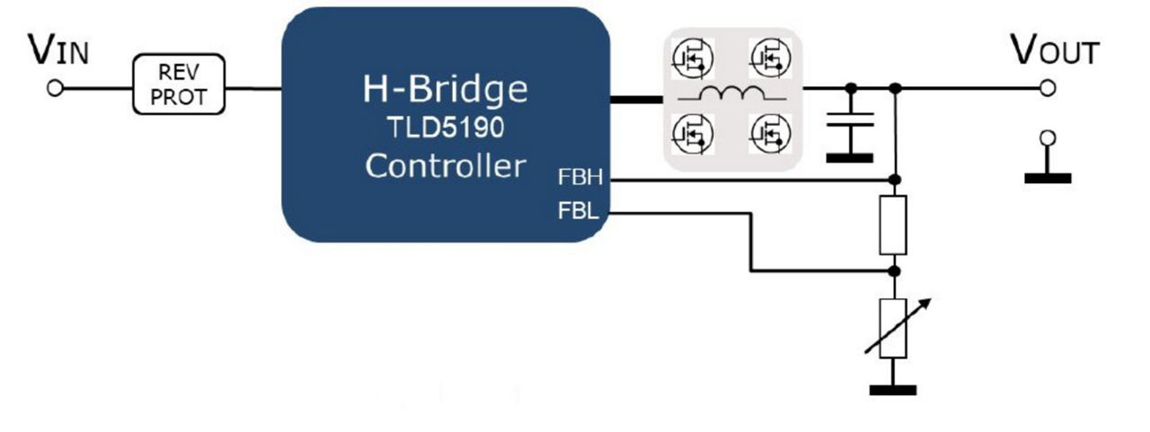 tld5190qv as voltage regulator