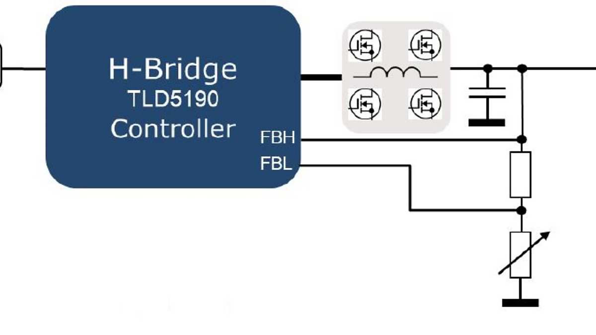 tld5190qv as voltage regulator