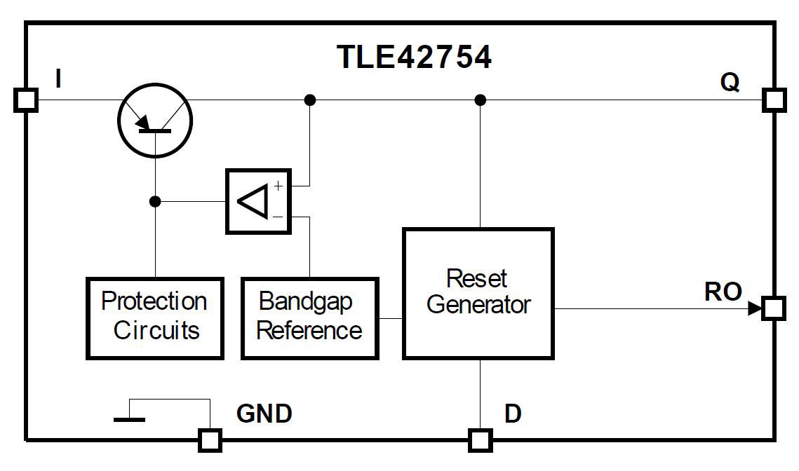 TLE42754-Block-Diagram