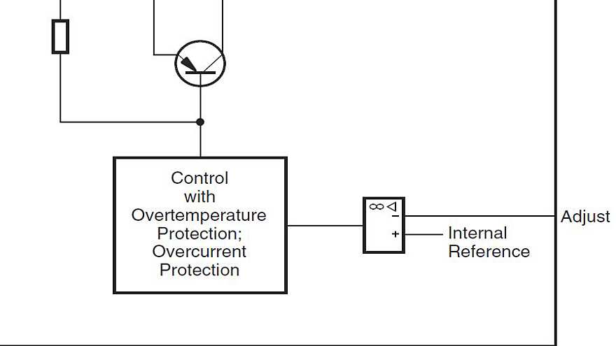 TLE4284-Block-Diagram-Adjustable-Voltage