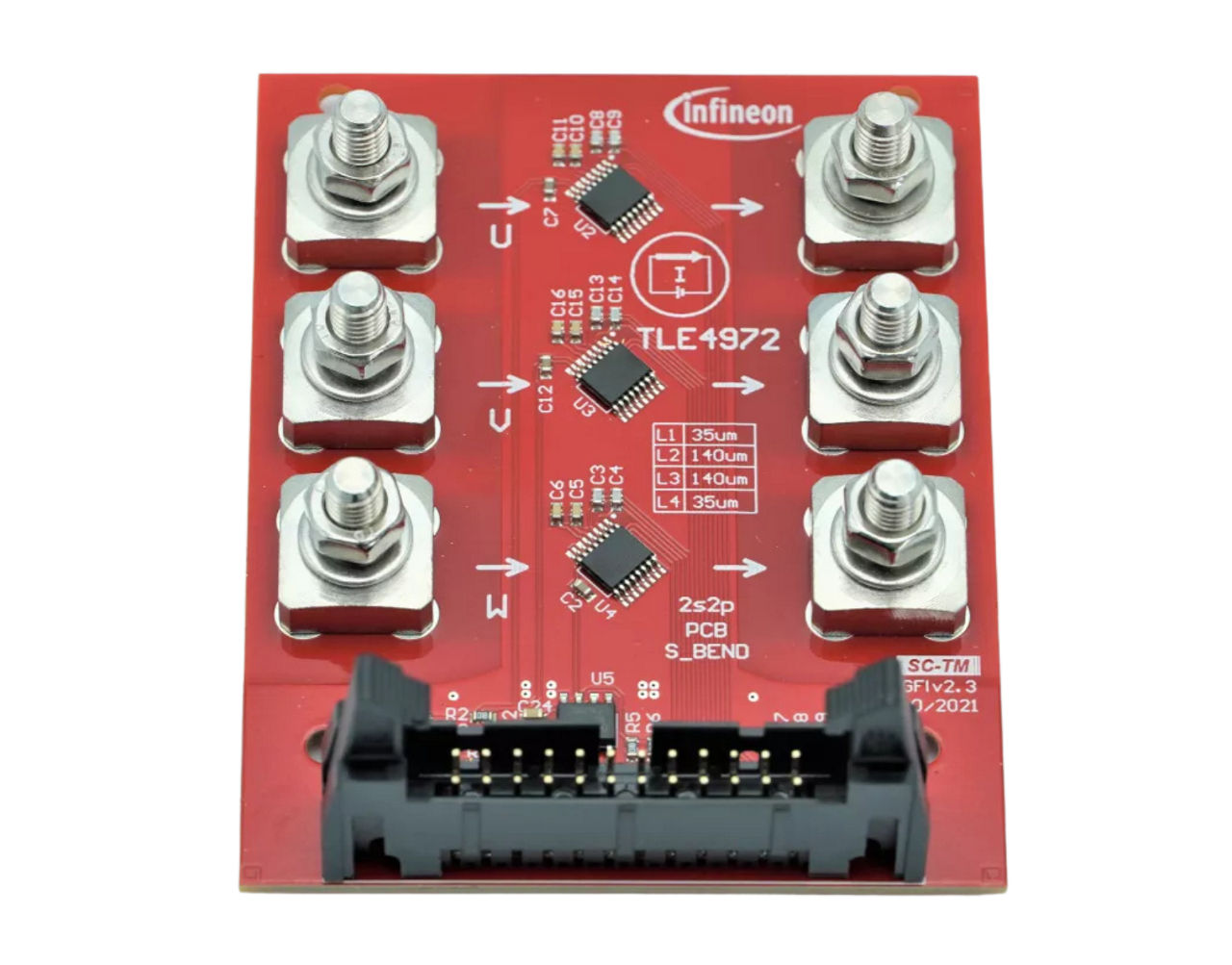TLE4972 EVAL STD PCB
