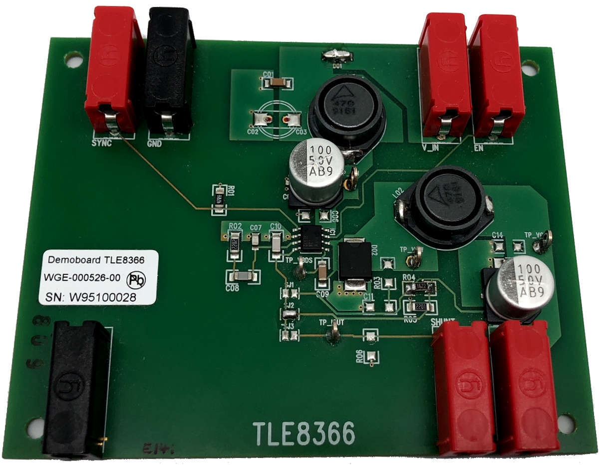DEMOBOARD TLE8366EV