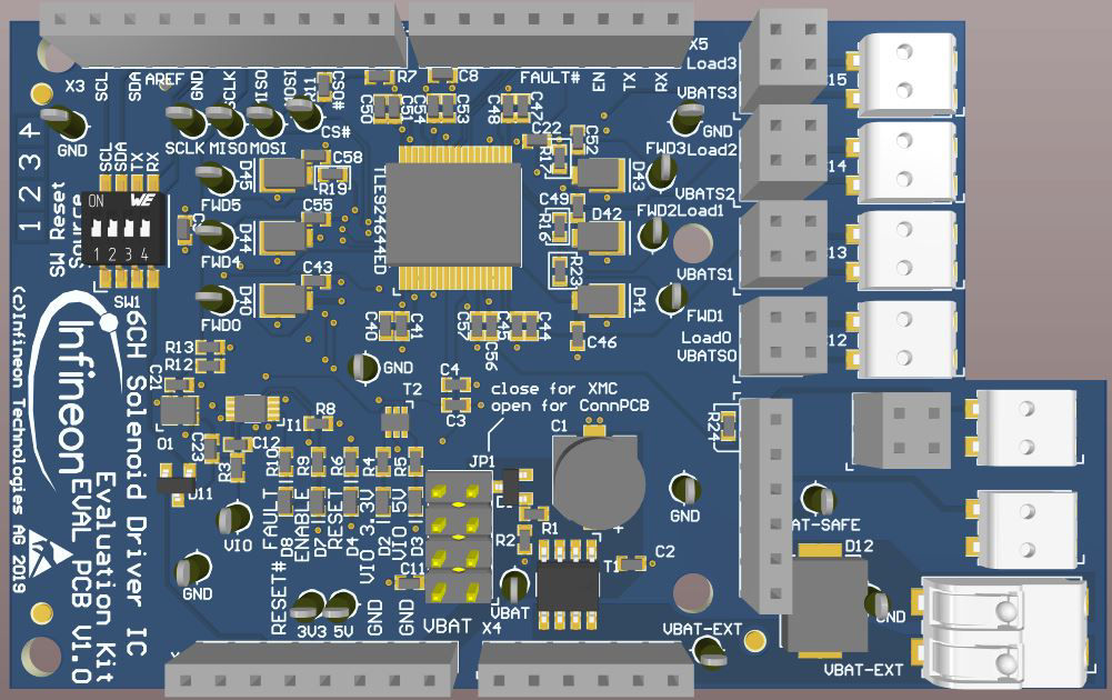 TLE92466ED EVALBOARD