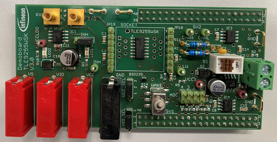TLE9255W EVALBOARD