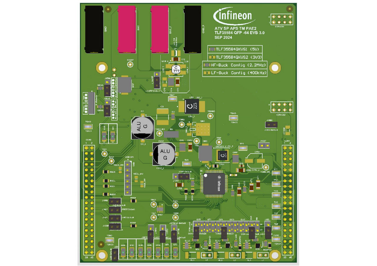 TLF35584QKVS1 BOARD
