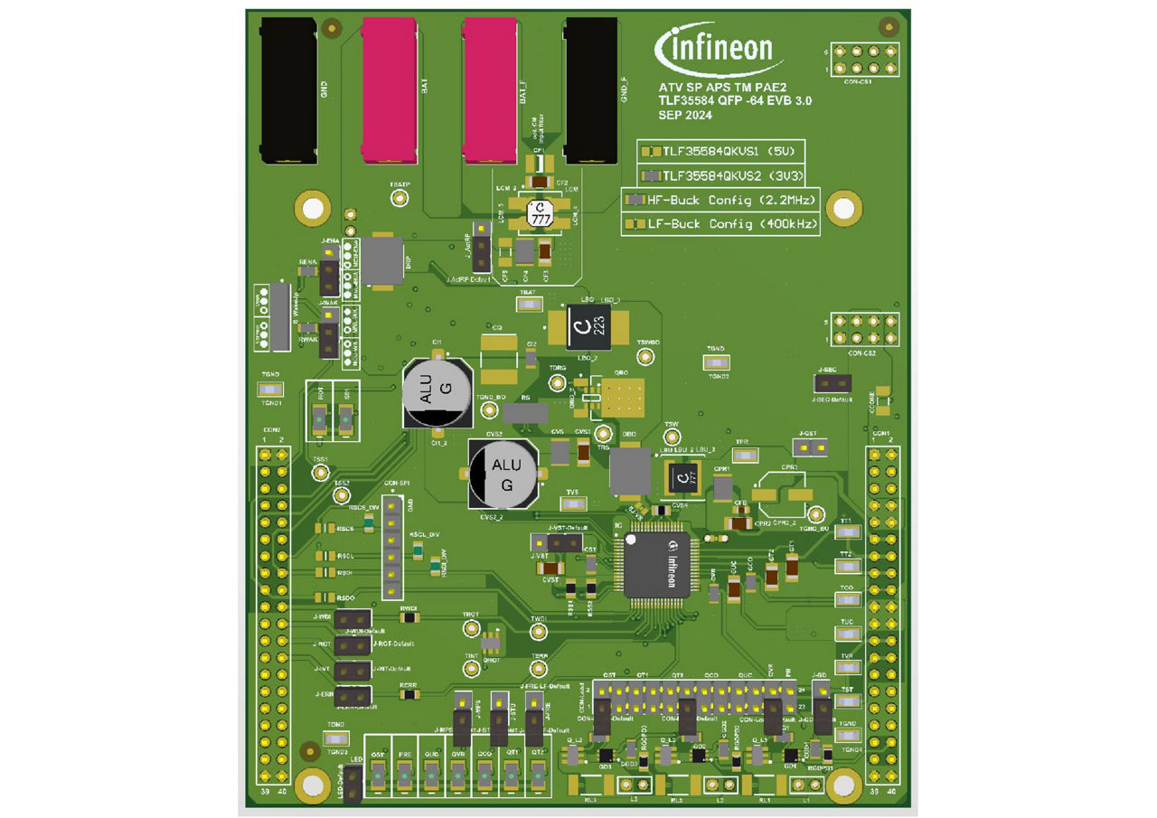 TLF35584QKVS2 BOARD