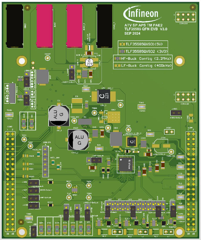 TLF35585QVS02 BOARD