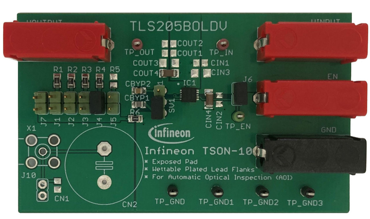 TLS205B0LDV BOARD