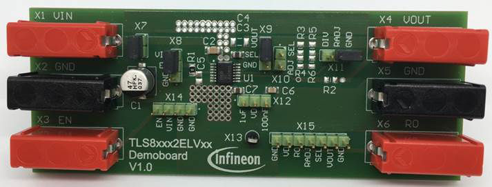 TLS820B2ELVSE BOARD