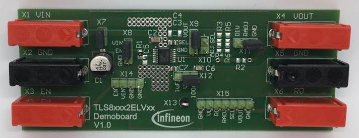 TLS835D2ELVSE BOARD