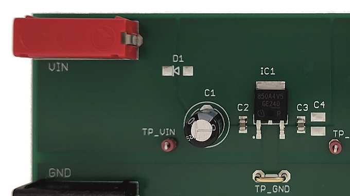 TLS850A4TEV50-demoboard