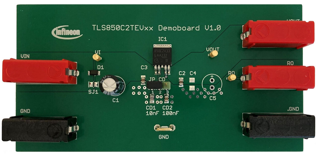 TLS850C2TE V33 BOARD