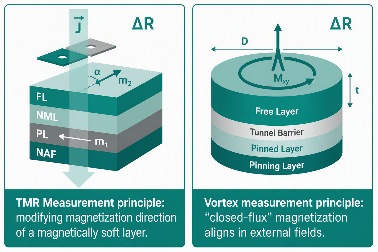 Key advantages of the Vortex TMR structure