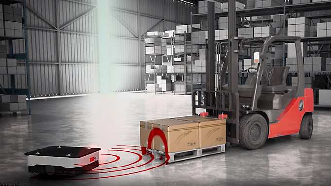 toposens fork lift