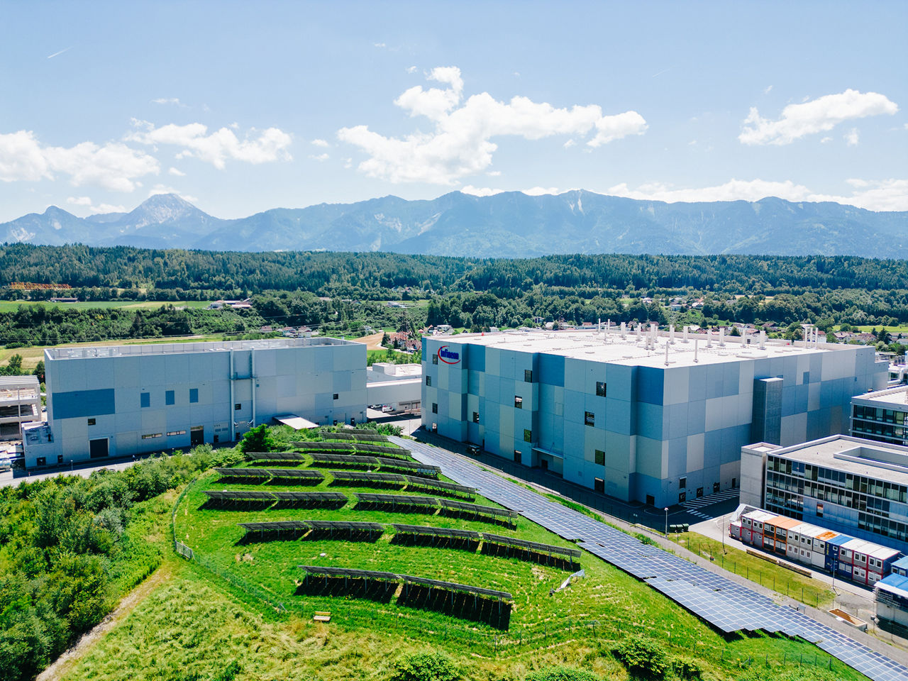 new high-tech chip factory
