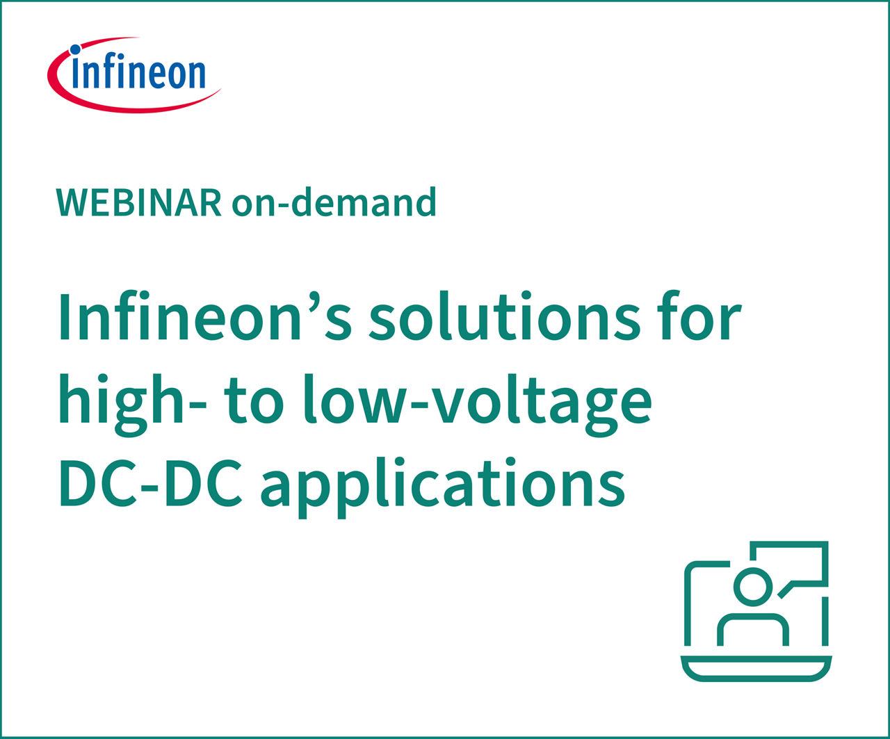 We power AI Webinar Power Supply ICs for efficient computing networking live registration button