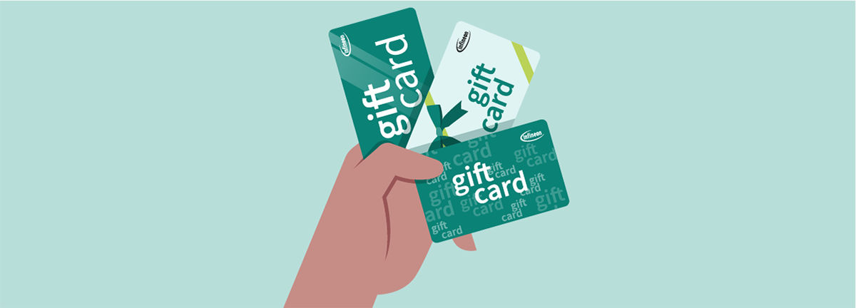 Infineon's gift card products