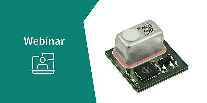 Webinar: Introducing the XENSIV™ CO2 5V sensor
