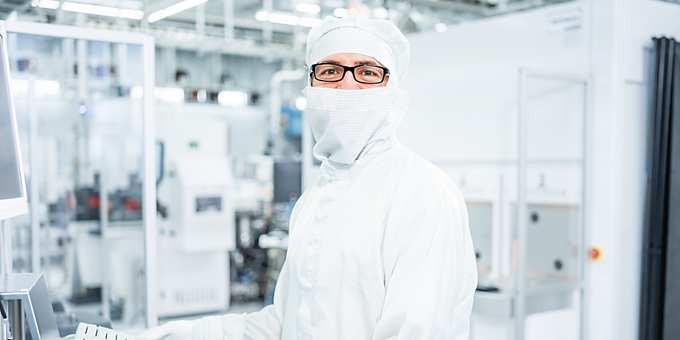 Arbeiten in der Produktion